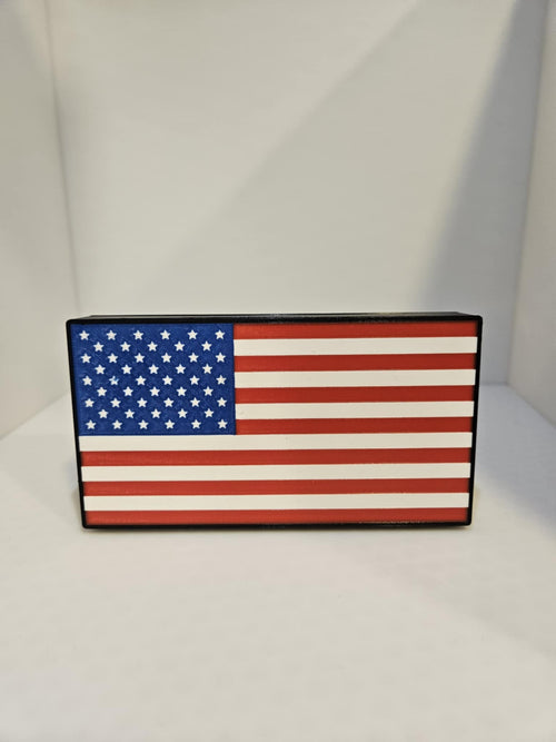 Patriot Edition USA Flag Hitch Cover – LED Light Up