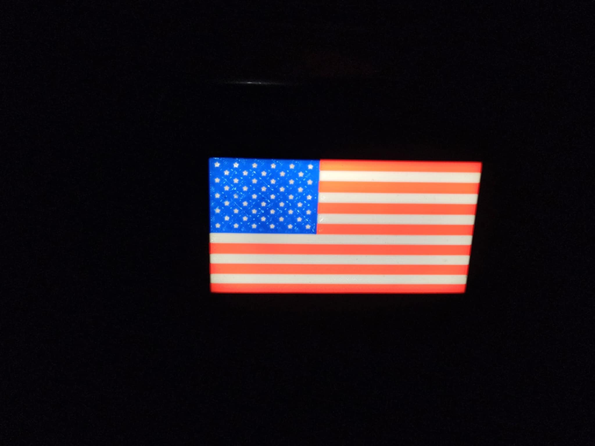 Patriot Edition USA Flag Hitch Cover – LED Light Up